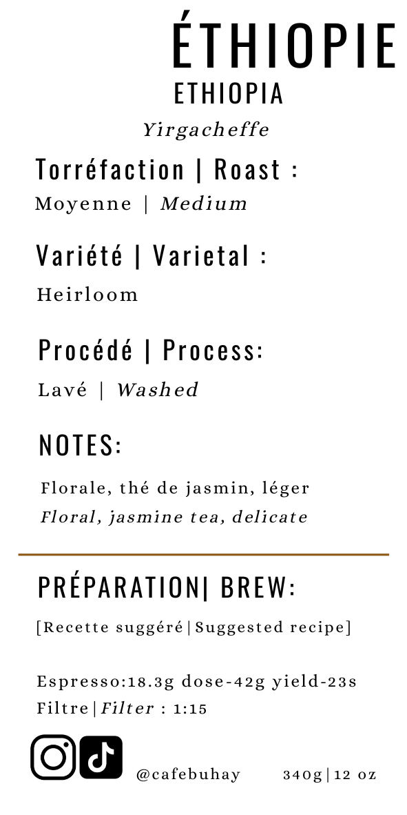 Ethiopia - Yirgacheffe